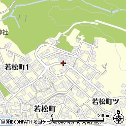 石川県金沢市若松町ツ周辺の地図