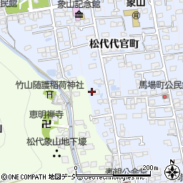 長野県長野市松代町松代代官町1485周辺の地図
