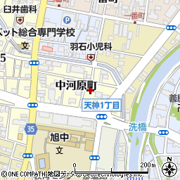 栃木県宇都宮市中河原町4-18周辺の地図