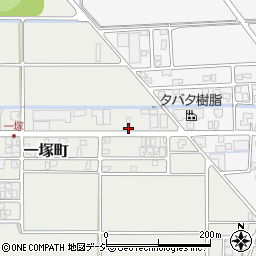 石川県白山市一塚町808-3周辺の地図