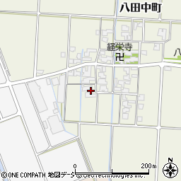 石川県白山市八田中町705周辺の地図