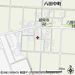石川県白山市八田中町684周辺の地図