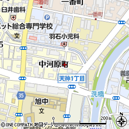 栃木県宇都宮市中河原町4-1周辺の地図