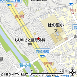 石川県金沢市もりの里2丁目79周辺の地図