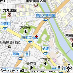 宮川　古着店周辺の地図