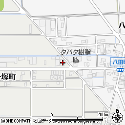石川県白山市一塚町812-1周辺の地図