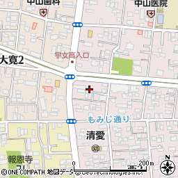 栃木県宇都宮市西2丁目5周辺の地図