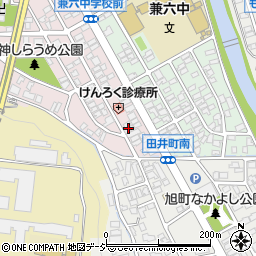 中口建築板金店周辺の地図