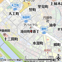 石川県金沢市池田町２番丁7周辺の地図