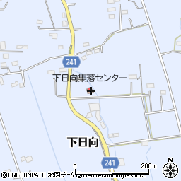 栃木県鹿沼市下日向686周辺の地図