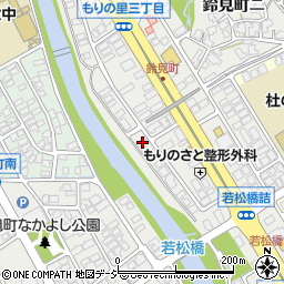 石川県金沢市もりの里2丁目202周辺の地図