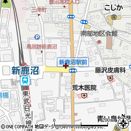 栃木県鹿沼市鳥居跡町1416-16周辺の地図