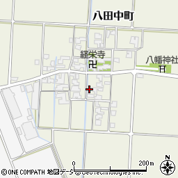 石川県白山市八田中町612周辺の地図