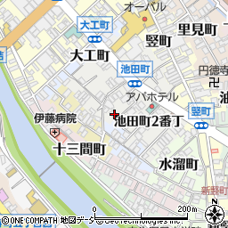石川県金沢市池田町３番丁51周辺の地図