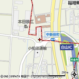 八田中口周辺の地図