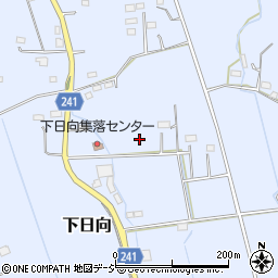栃木県鹿沼市下日向869周辺の地図