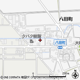 山田美術印刷松任工場周辺の地図