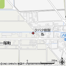 石川県白山市一塚町811周辺の地図
