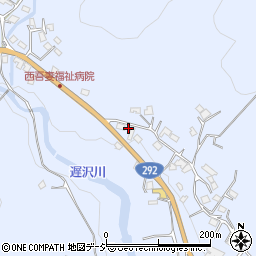 群馬県吾妻郡長野原町大津559周辺の地図