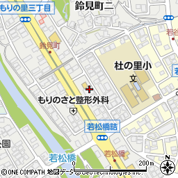 石川県金沢市もりの里2丁目81周辺の地図