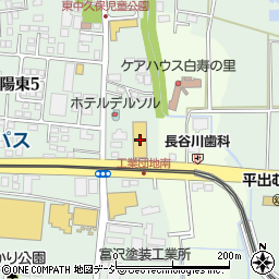 オフハウス・ハードオフ宇都宮東店周辺の地図