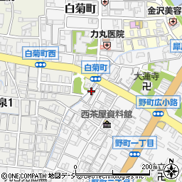 石川県金沢市野町2丁目28周辺の地図