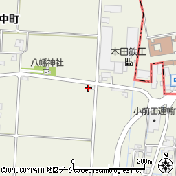 石川県白山市八田中町198周辺の地図