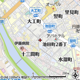 石川県金沢市池田町４番丁2周辺の地図