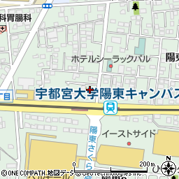 日本アンテナ宇都宮営業所周辺の地図