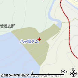 八ッ場ダム周辺の地図