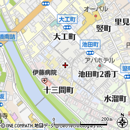 石川県金沢市池田町４番丁37周辺の地図