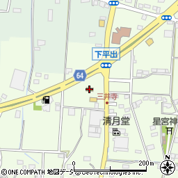 セブンイレブン宇都宮下平出店周辺の地図