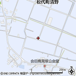 長野県長野市松代町清野569-1周辺の地図