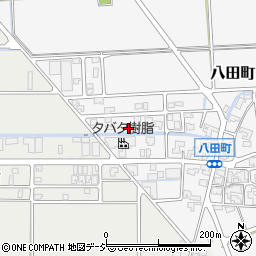 石川県白山市八田町391-3周辺の地図