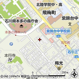 石川県金沢市石引4丁目13周辺の地図