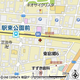 モダンパスタ宇都宮東宿郷店周辺の地図