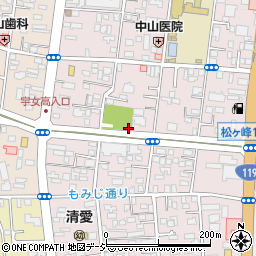 栃木県宇都宮市西2丁目3周辺の地図