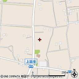 栃木県芳賀郡芳賀町上延生周辺の地図