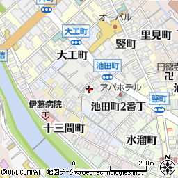 石川県金沢市池田町４番丁3周辺の地図