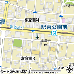 栃木県宇都宮市東宿郷周辺の地図