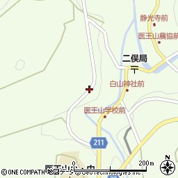 石川県金沢市二俣町（江）周辺の地図