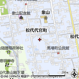 長野県長野市松代町松代代官町1458周辺の地図