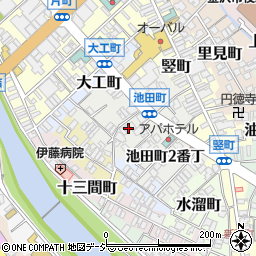 石川県金沢市池田町４番丁4周辺の地図