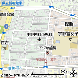 平野医院周辺の地図