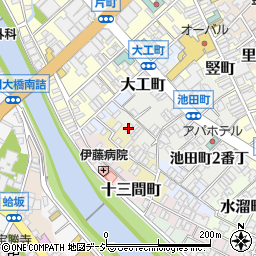 石川県金沢市池田町４番丁32周辺の地図