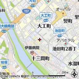 石川県金沢市池田町４番丁32周辺の地図