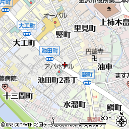 石川県金沢市池田町２番丁20周辺の地図