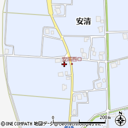 富山県南砺市安清578周辺の地図