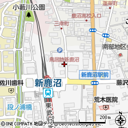 鳥居跡新鹿沼周辺の地図