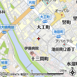 石川県金沢市池田町４番丁31周辺の地図